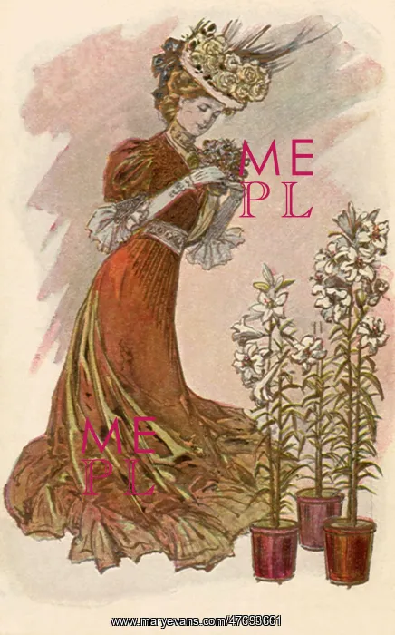  : Woman in Easter Best