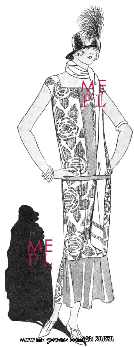 : Woman in elegant spring frock : Woman in elegant spring frock