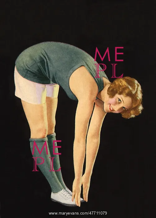 : Woman Excercises : Woman Excercises