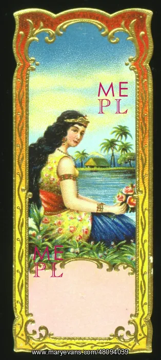  : Woman in an exotic landscape