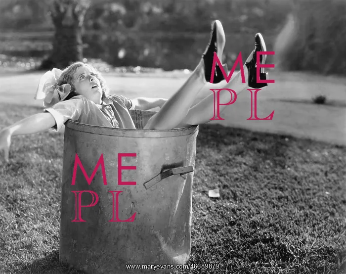 : Woman fallen in the garbage bin at the roadside : Woman fallen in the garbage bin at the roadside