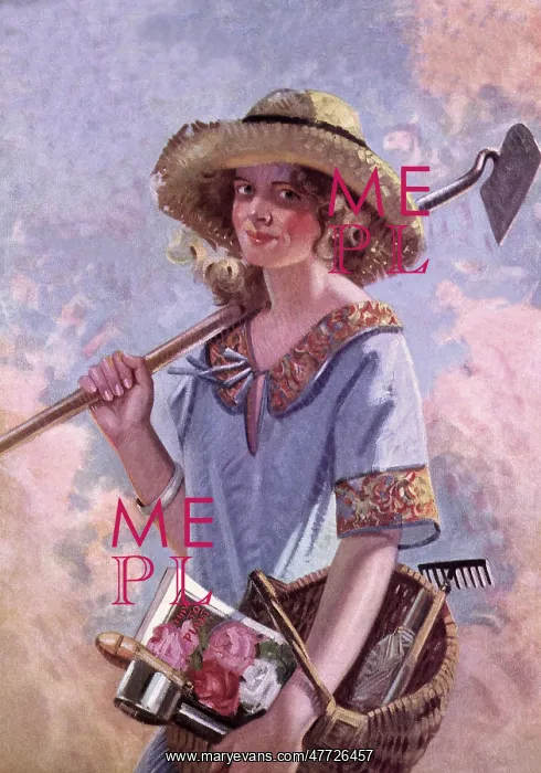  : Woman in the Garden