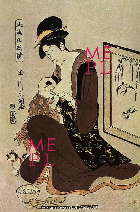  : A Woman Giving the Breast