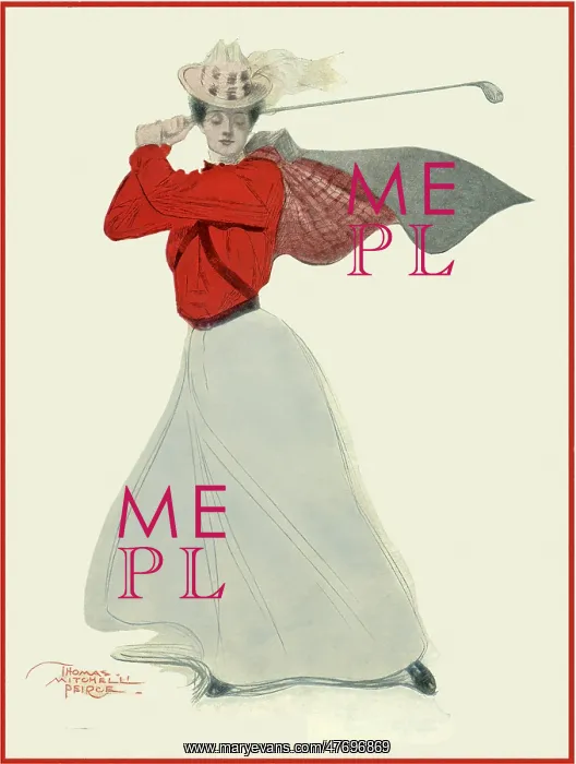  : Woman Golfer