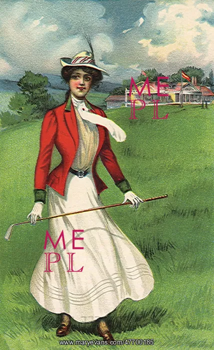  : Woman Golfer