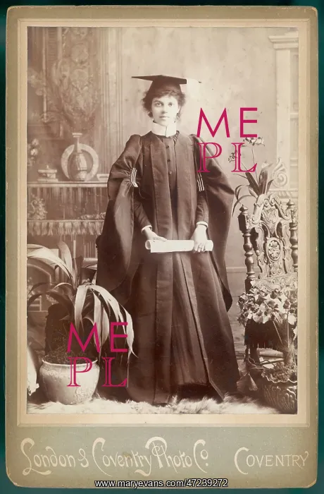 : WOMAN GRADUATE C1890 : WOMAN GRADUATE C1890