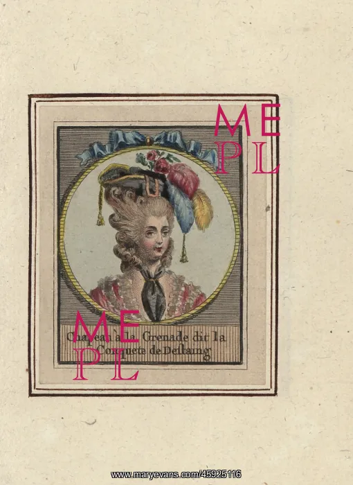 : Woman in grenadier's hat called the Victory : Woman in grenadier's hat called the Victory