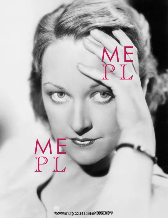  : Woman with hand on her head intensely staring