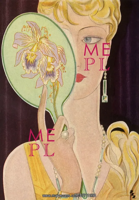  : Woman with Hand Mirror