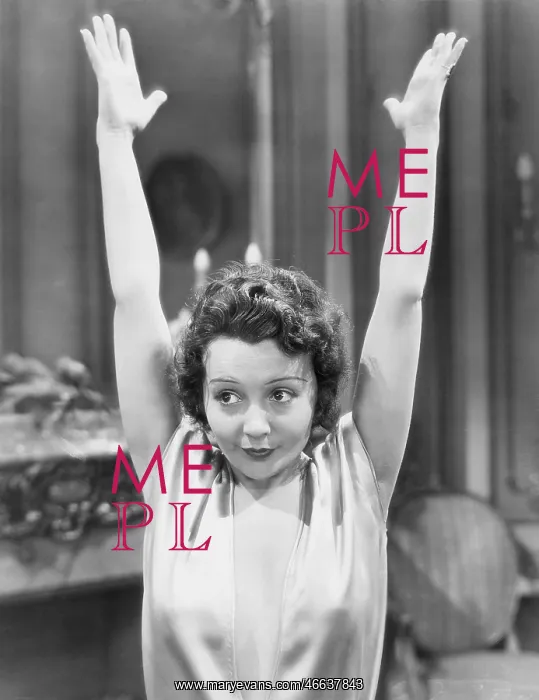 : Woman with hands in the air : Woman with hands in the air