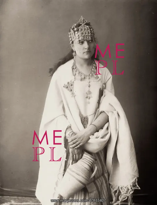 : Woman of the harem, Garrigues studio, Tunis : Woman of the harem, Garrigues studio, Tunis