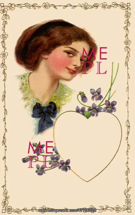 : Woman, Heart, Flowers : Woman, Heart, Flowers