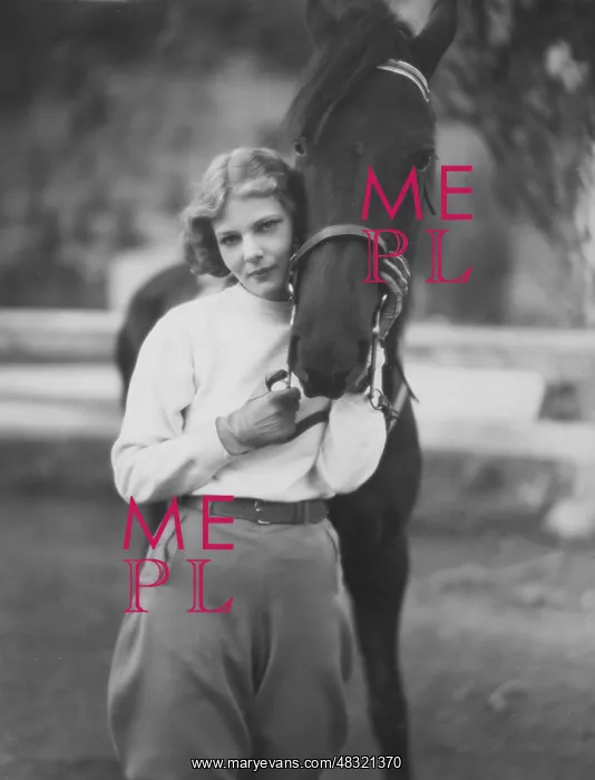  : Woman with horse, 1930