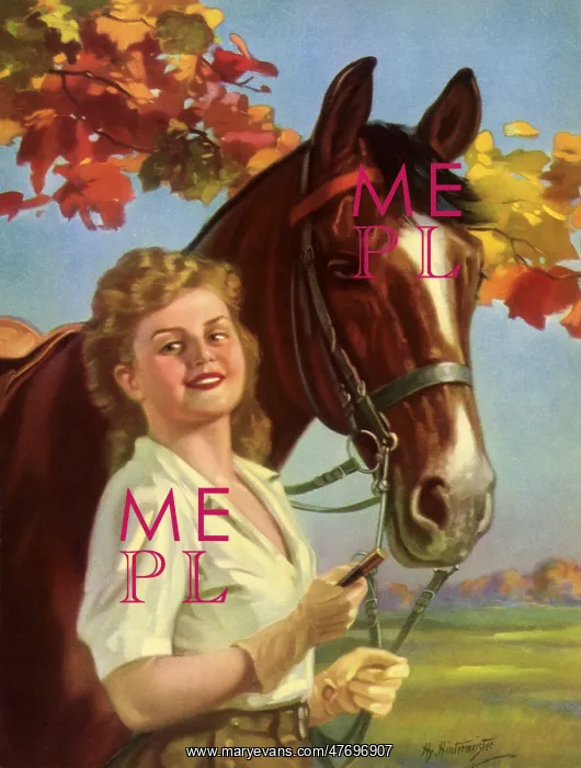  : Woman and Horse