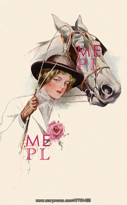: Woman with Horse : Woman with Horse