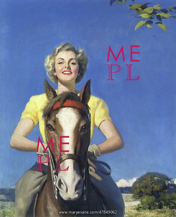  : Woman on Horseback