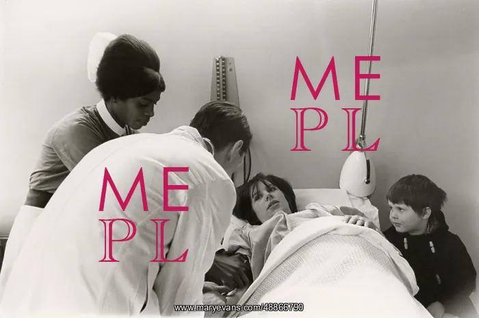  : Woman in hospital