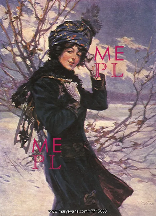  : Woman with Ice Skates