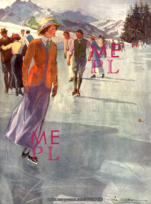  : Woman Ice Skating