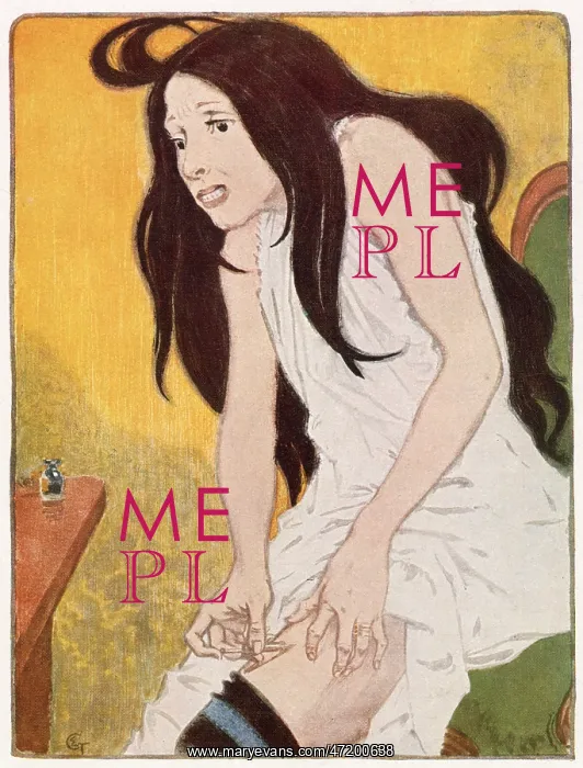  : Woman injecting morphine