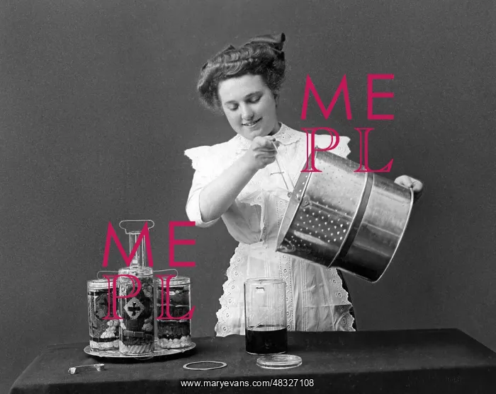 : Woman in the kitchen, 1913 : Woman in the kitchen, 1913