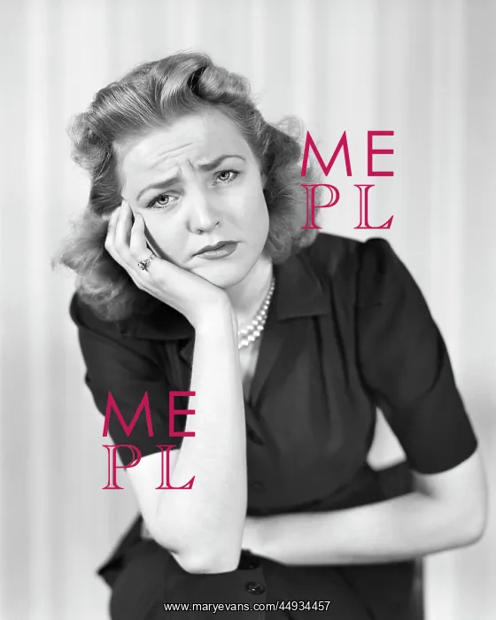 : Woman looking at Camera with a Sad Disgruntled Face : Woman looking at Camera with a Sad Disgruntled Face