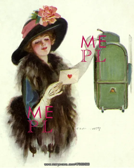 : Woman and Love Letter : Woman and Love Letter