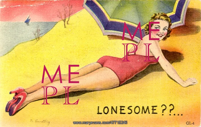  : Woman Lying on Beach