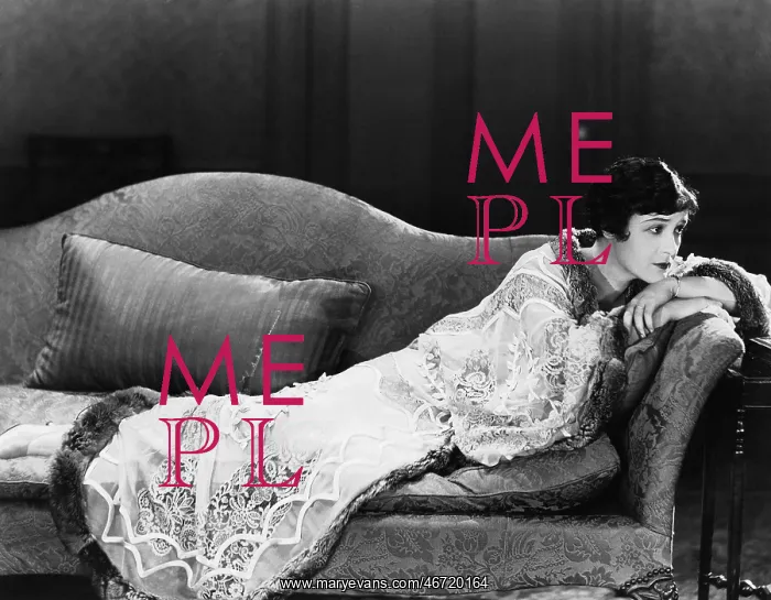 : Woman lying on couch : Woman lying on couch