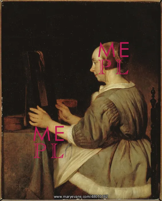  : Woman at the mirror or The Washing