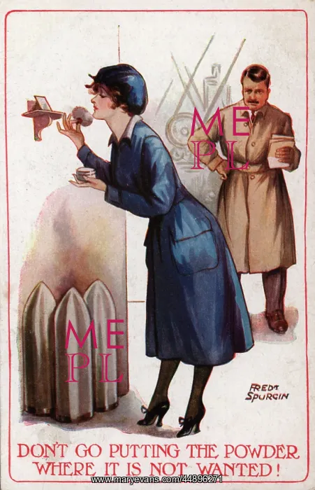 : Woman Munition Worker WW1 : Woman Munition Worker WW1