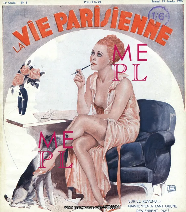 : Woman in negligee : Woman in negligee