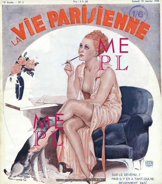 : Woman in negligee : Woman in negligee
