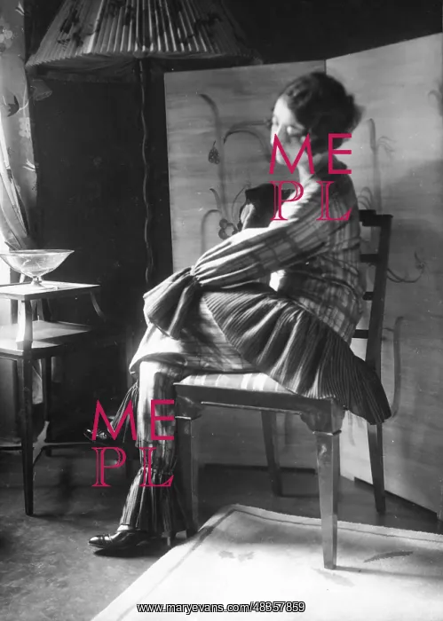 : A woman in pajamas, 1935 : A woman in pajamas, 1935
