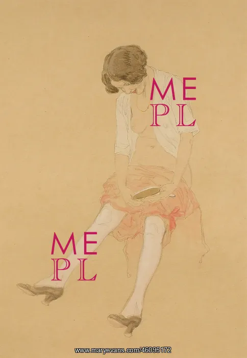 : Woman partly dressed by Raphael Kirchner : Woman partly dressed by Raphael Kirchner