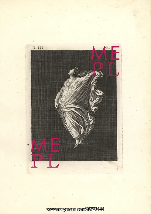 : Woman performing the Bacchic dance of Euripides : Woman performing the Bacchic dance of Euripides