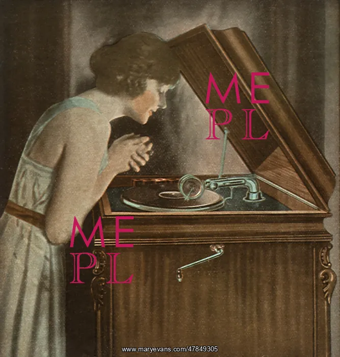  : Woman with Phonograph