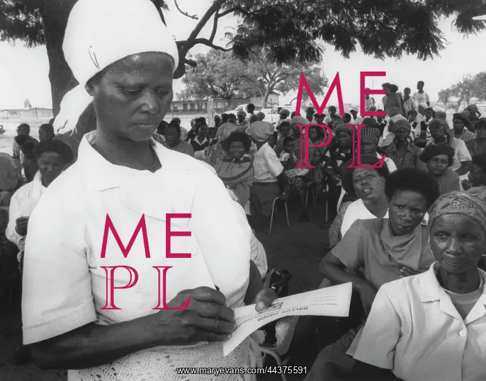 : Woman practising making her cross before participating : Woman practising making her cross before participating