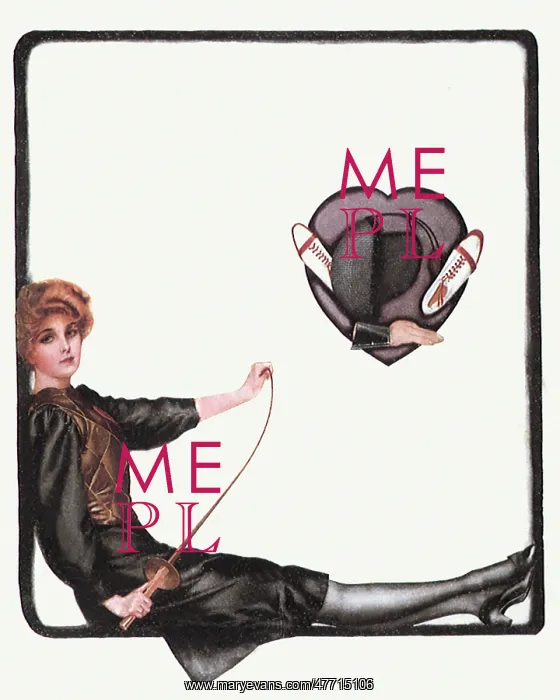  : Woman with Rapier