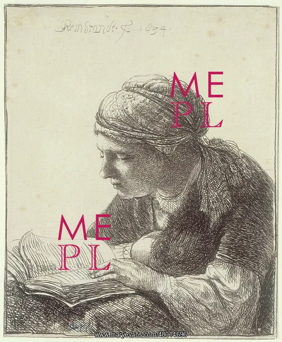 : Woman reading : Woman reading