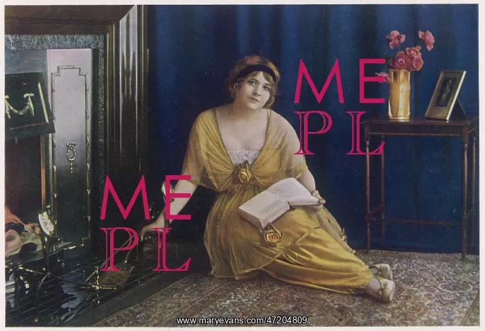: WOMAN READS THE REVERIE : WOMAN READS THE REVERIE