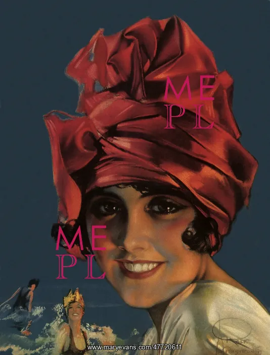  : Woman with Red Turban