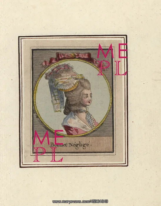 : Woman in a rumpled bonnet, 1783 : Woman in a rumpled bonnet, 1783