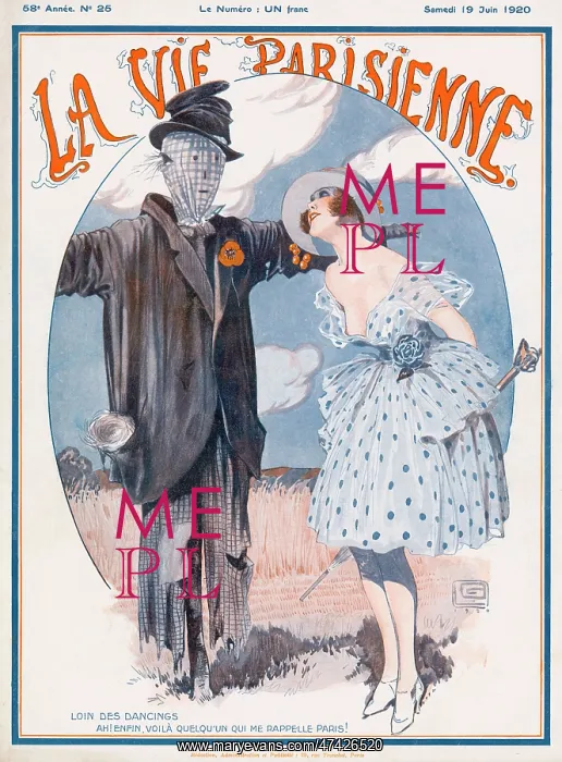 : Woman - Scarecrow 1920 : Woman - Scarecrow 1920