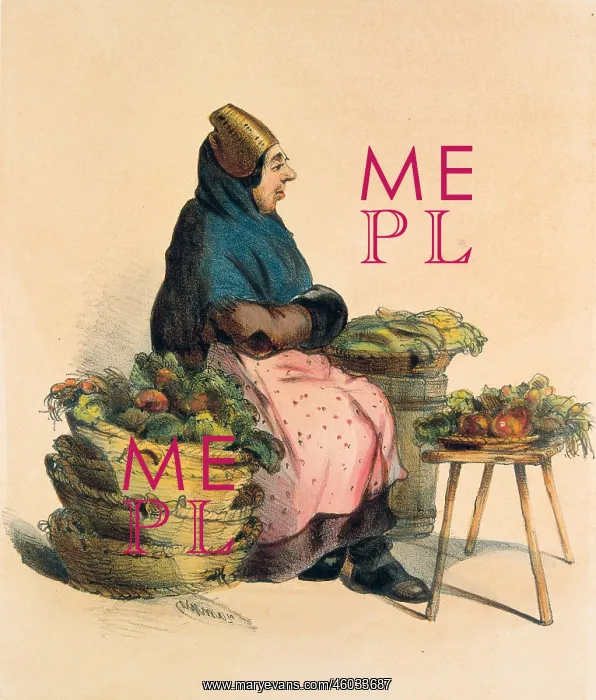  : Woman selling herbs