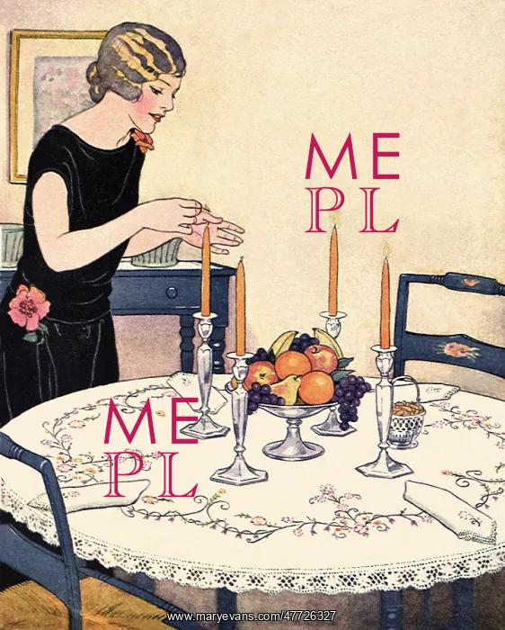 : Woman sets Elegant Table : Woman sets Elegant Table