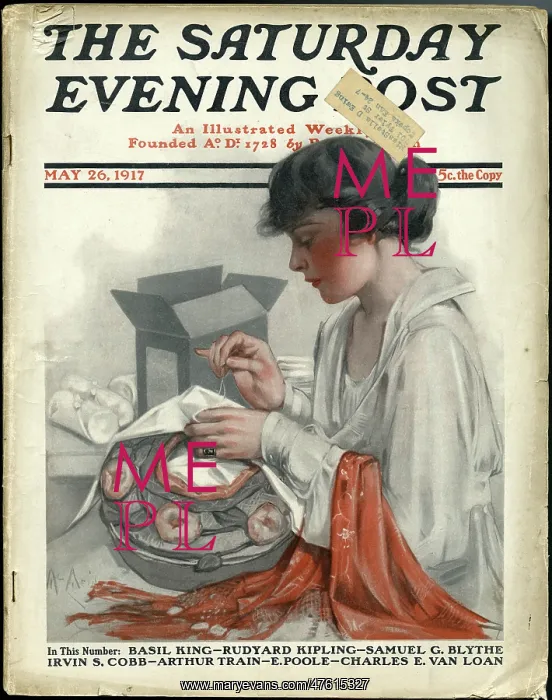  : Woman sewing