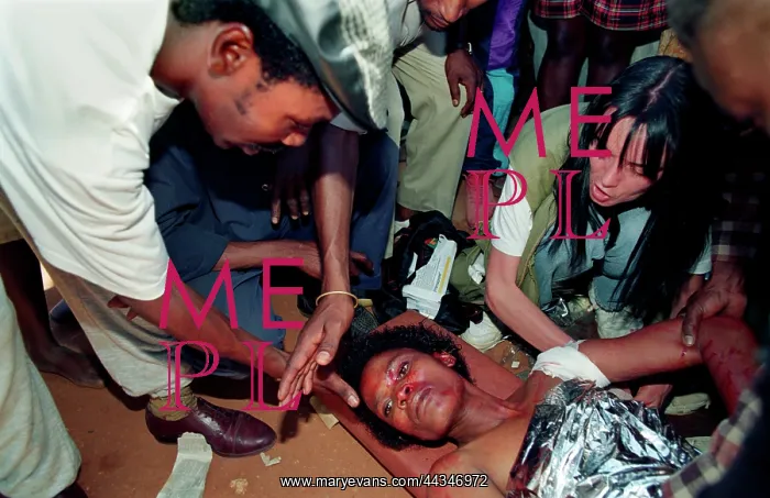 : A woman shot by AWB : A woman shot by AWB