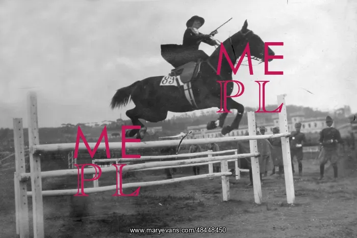  : Woman showjumping, 1923