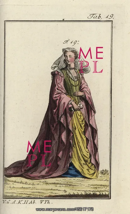 : Woman of Siena, 1581 : Woman of Siena, 1581